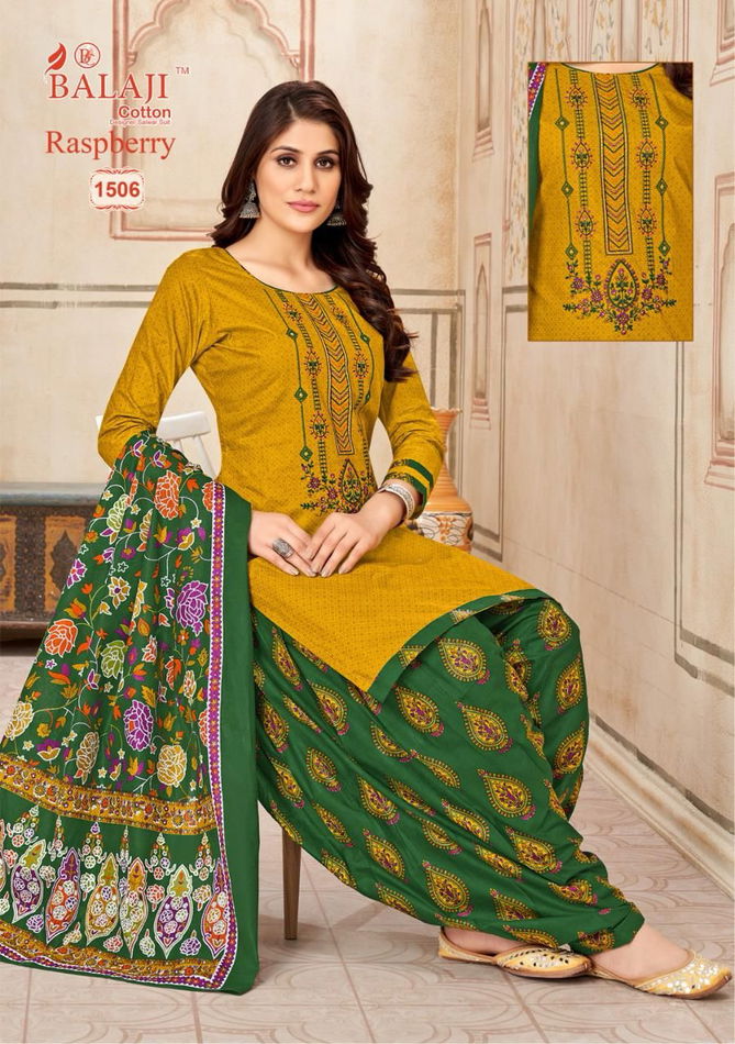 Raspberry Vol 15 By Balaji Daily Wear Cotton Dress Material Wholesale Price In Surat
